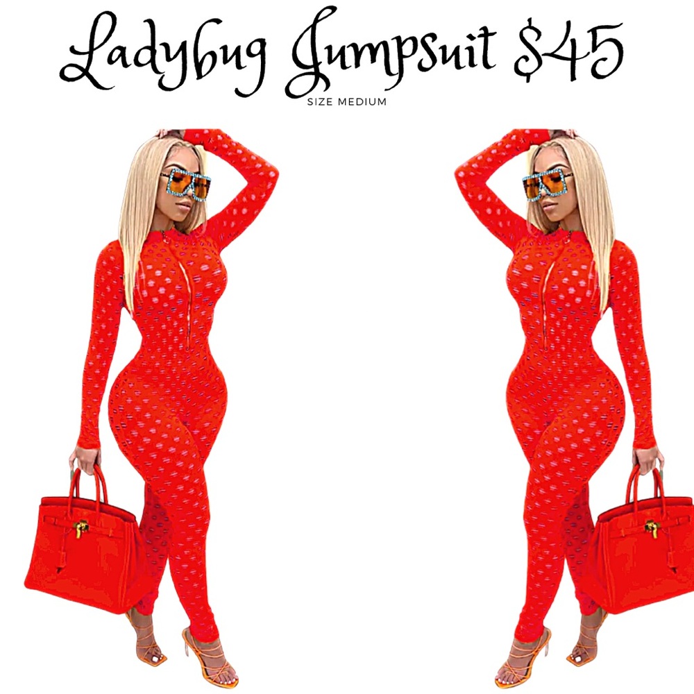 Ladybug Jumpsuit